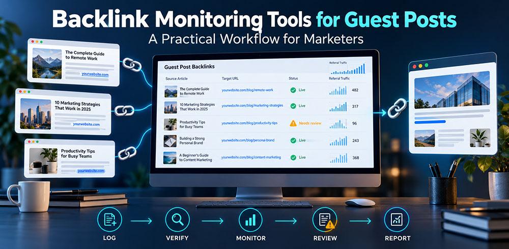 Backlink Monitoring for Guest Posts